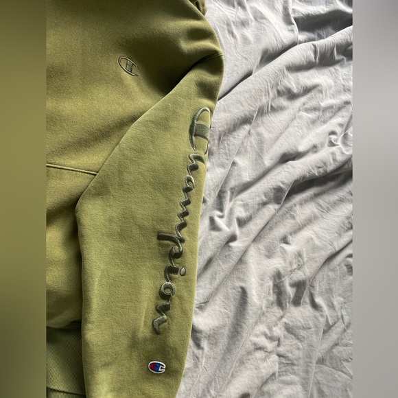 Green Champion Hoodie - Picture 2 of 3
